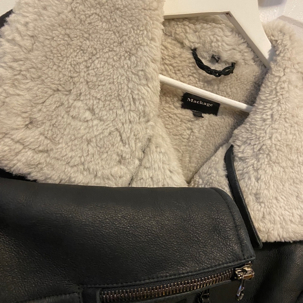 Mackage Shearling Jacket - Picture 6 of 9